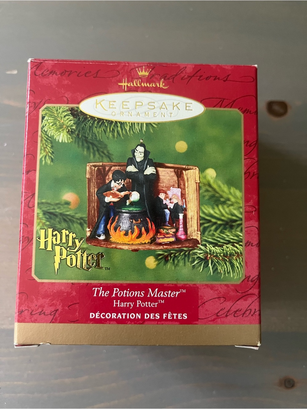 2001 Hallmark Keepsake Ornament Harry
Potter The Potions Master Professor Snape